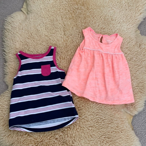 Cat & Jack tank tops - set of 2
